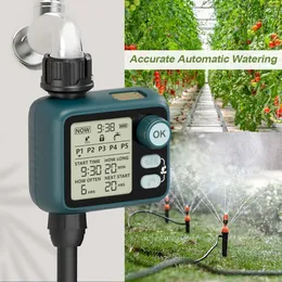 Diivoo Temporizzatore per irrigazione a goccia Attrezzatura per irrigazione automatica Controllo del rilevamento della pioggia da giardino Controllo intelligente del sistema di irrigazione 240326