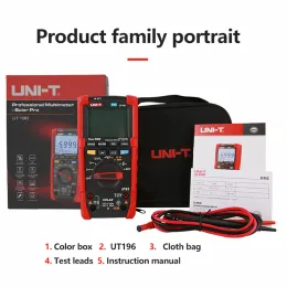 UNI-T UT196 Professioneller digitaler Multimeter 1700V DC-Spannungstester True RMS Capacimeter Widerstand Frequenzmesser- Solar Pro