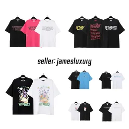 Vetements Mens Tasarımcı T Shirt Erkekler Tshirts Tasarımcı Erkekler T-Shirt Grafik Tee Fil Maglietta Da Uomo Camiseta Hombre Erkek Ropa De Hombre Toptan Giyim Toplu