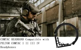 Tac-Sky Airsoft Tactical Headset Acessórios Comtac Substituição da cabeça da cabeça Compatível com o fone de ouvido Peltor Comtac I II III