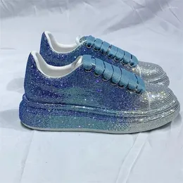 Scarpe casual Star Strass Tenis Feminino Zapatos Per le donne Zapatillas Mujer Chaussure Femme Colorblock Sneaker Platform Donna