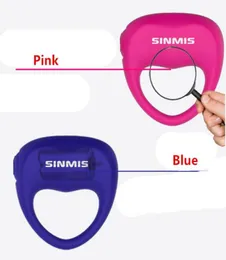 Anelli vibranti per il cazzo Anello per pene Vibratore in silicone nei giochi per adulti Prodotti erotici per il sesso Giocattoli per flirtare per gli uomini5315241