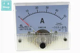 1PCS 85C1-A 1A 2A 3A 5A 10A 15A 20A 30A 50A 75A DC Analog Meter Panel AMP Current Ammeters Gauge