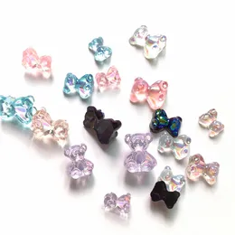 Japanese Nail Art Finished Mold Bear Jewelry Nail Art Glitter Jelly Bear Stereo Sequins Cute Bear Candy