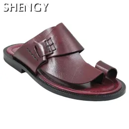 Sandals Summer 2020 Men Sandals Beach Retro Sandals Handsewn Handsewn Men's Men Outdoor Disual Most Symual Large حجم كبير 3948