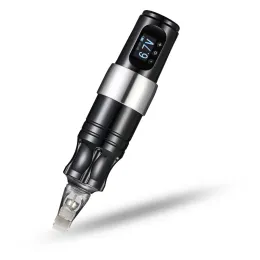 Machine New Wireless Tattoo Hine Pen Coreless Motor Tattoo Pen 1800 Mah Lithium Battery Power Supply Oled Digital for Body Art