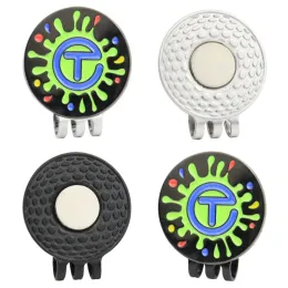 علامات 1 PCS Circle T Metal Golf Cap Clip Mark with Magnetic Mark Golf Ball Marker Accessories