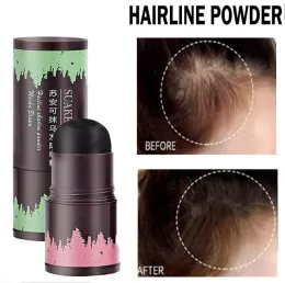 Cura della linea dei capelli in polvere Impermeabile della linea dei capelli Radice Cover Up Naturale Nero Marrone Sopracciglio Contorno Stick Radice Bordo Ombra Polvere di riempimento 1 PZ