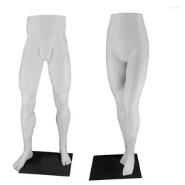 Piatti decorativi Manichino Pantaloni da uomo e da donna Modello Parte inferiore del corpo Gamba Espositore per vetrina di negozio di abbigliamento