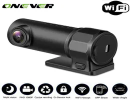 Onever Dash Camera WIFI Carro DVR Câmera Digital Registrador Gravador de Vídeo DashCam Road Camcorder APP Monitor Night Vision1033097