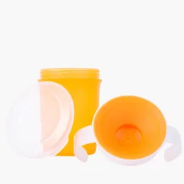 360 stopni można obrócić kubek do uczenia się dziecka z podwójnym uchwytem Flip Lid Płyka szczelność niemowląt kubki wodne butelka BPA za darmo