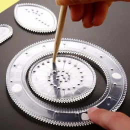 DIYFUNNY متشابكة التروس عجلات الرسم spirograph