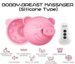 Yeain fjärrkontroll 10 hastighet bröstvårta vibrator suger vibrerande bröstvårtor bröstpump massager sex flirta leksak sex slickande tung2829212635