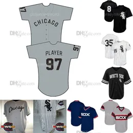 Chicago Retro Jersey Bo Jackson Frank Thomas Carlton Fisk Yoan Moncada Luis Robert Jr. Eloy Jimenez Kevin Pillar Andrew Benintendi Yoan Moncada Martin Maldonado