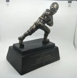 Trofeo heisman universitario CALCIO decorazione della casa trofeo di calcio universitario artigianato tutti gli anni personalizzato 240327