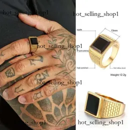 KC BALD EAGLE SIGNET RING FÖR MÄN 14K GUL GULD BIRM STAMP Bird Rings Hawk Band Jewelry Designer Champion Ring 359