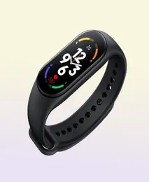 Xiaomi M7 Akıllı Bileklikler Erkek Kadın Fitness Sports Smart Band Fitpro Versiyon Bluetooth Müzik Kalp Hızı Fotoğraf Çekimi Smart6867765