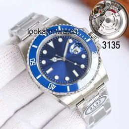 Automatic Watch RLX Watches Clean Factory Luxury Man Mens Watch 116610l Blue Ceramic Sub 3235 Automatic Mechanical Watches 904l Stainless Steel Sapphire GREC