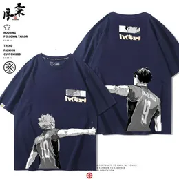 Voleibol Juventude Xiguxi Cercando Ueno High School Hinata Shoyo Manga Curta Homens e Mulheres Verão Camiseta de Algodão Puro FashionLO7R