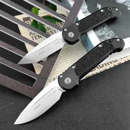 Micro Tactical Ludt Gen III Automatisk fickfolk Knife Sharp D2 Blade Aluminiumlegering Handtage Högkvalitativ multitools Hunting Survival Camping Tools Present Knife Knife