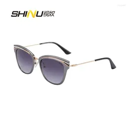 نظارة شمسية شينو المرأة الرجعية مصممة فيناتج مصممة شمسية الأزياء العلامة التجارية