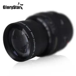 Glorystar 52mm 20x Telepo Lens for D7100 D5200 D5100 D3100 D90 D60 عدسات كاميرا DSLR أخرى مع موضوع مرشح 240327