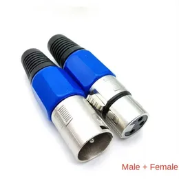 Male Female Canon Caron XLR Audio Cable 3P Three-core Canon Balance Plug Caron Male and Female Plug Canon Head