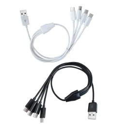 Cavo splitter multi USB C Multi USB 4 in 1 cavo di ricarica con spina maschile di tipo C per cavo di ricarica del tablet per cellulari 24BB