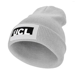 Berets UNIVERSITY COLLEGE LONDON UCL Chapéu de malha bonito chapéus para mulheres 2024 masculino