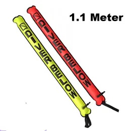 1,1 m-1,8 m sluten dykning av dykningsmarkör boj SMB-drift dykning stigande signalrörssäkerhetssalv för vrak snorkling