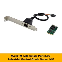 I225-V M.2 B+M Single Port 2.5G Server-Netzwerkkarte i225 B3 Industrial Control Equipment Network Card