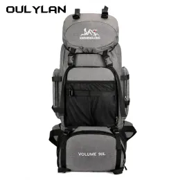 Bags 90L Travel Luggage Bag Hiking Camping Backpack Women Men Large Capacity Outdoor Waterproof Rucksack Mountaineering bag