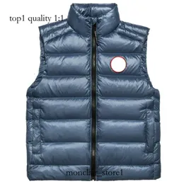 6 colori Designer Canadas Goosejacket Piumino d'oca bianco di alta qualità Piumino invernale da uomo Scaldamuscoli da donna Gilet da donna Scaldamuscoli di fascia alta Xs-xxl 3898