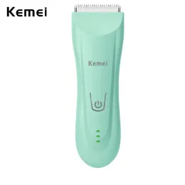 Clippers Kemei 811 Baby Hair Clipper Quiet Hair Trimmer for Kids and Children Waterproof Rechargeable Cordless Haircut Kit Ceramic Blade