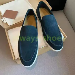 Мужская повседневная обувь LP Loafers Плоская замшевая корова кова кова, оксфордские оксфордские, лоро Moccasins Summer Walk Comfort Loafer Slip на лоторех