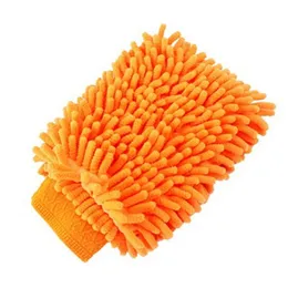 1pc 초 Ultrafine Fiber Chenille Anthozoan Car Wash Gloves Car Washer Supplies