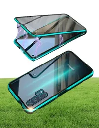 Magnetische Adsorptionshülle aus gehärtetem Glas vorne und hinten für Huawei Honor 20 Pro Mate 30 Pro Mate 20Pro Mate 20 P20 Pro P409930315