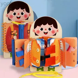 Sand Play Water Fun Multi-layer Wooden Busy Board For Children Montessori Early Education Games Toddlers Quiet Books Sensory Toy Practice Dressing 240402