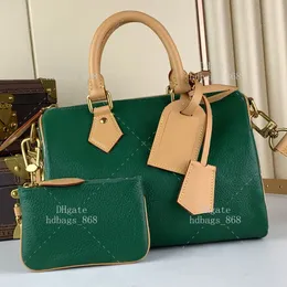 Boston Çantalar Omuz Çantaları Tasarımcı Çanta Lüks Crossbody Çantalar Buzağı Deri Deri Ayna 1: 1 Kaliteli Moda Seyahat Çantası Tuval Çanta Man Çantası 25cm Kutu WL401