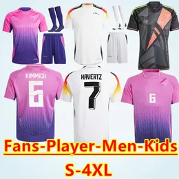 S-4XL 24 25 Havertz Brandt Sane Soccer Jersey 2024 Tyskland National Team Football Shirt 2025 Men Women Kids Kit Set fans Player Gnabry Muller Hofmann Kimmich