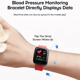 116Plus Smart Watch Sports Sports Bracelet D13 Tela colorida Pedômetro Bluetooth Lembrete da freqüência cardíaca Presente de pressão arterial