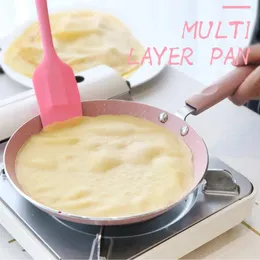 Pfannen nützliche Omelette Pfannkuchen Frittierstein für das Restaurant Praktisches Aluminium Nicht-Stick Küche Gadget Deep