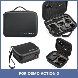 Väskor Kameratillbehör kostym förvaringsväska för Osmo Action 3 Portabel Bärande Case Storage Box för DJI Action 3 Sportkamera