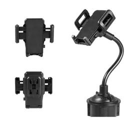 Car Holder 360 Degree Adjustable Cup Mount For Cell Phones Gps Bracket Interior Accessories Drinks Holders Drop Delivery Automobiles M Ot57Z