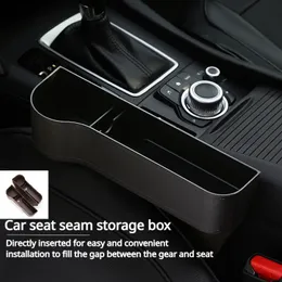 1 st bilstolsarrangör Crevice Storage Box Car Organizer Slit Filler Holder For Wallet Phone Slit Pocket Auto Caracessory