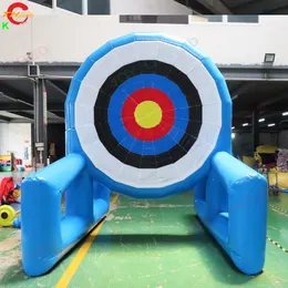 5mH (16.5ft) With blower Outdoor Activities Free door shipping 2 in 1 giant inflatable football dart board archery darts carnival game for sale