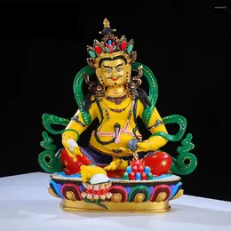 Estatuetas decorativas 21cm Sakyamuni Vairocana Estátua de Buda Tibete Jambhala Branco Verde Tara Padmasambhava Quatro braços Guanyin Vajrasattva