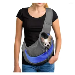 猫のキャリアペット出て行く肩のクロスオーバーバッグ犬小型携帯旅行キャリア超軽量通気性