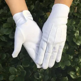 Maski imprezowe bawełniane białe masońskie rękawiczki Mason Freedom Made Made Etiquette Anime Cosplay Akcesoria