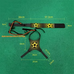 Спортивная игрушечная игрушка на открытом воздухе с эластичным свинг -футбольным обучением.